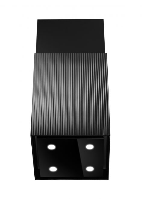 Erdvinis gartraukis Quadro Moderno Glass Black - Juoda - zdjęcie produktu 9
