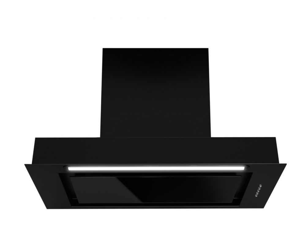 Įmontuojamas gartraukis Micra Plus Black Matt - Juoda matinė - zdjęcie produktu