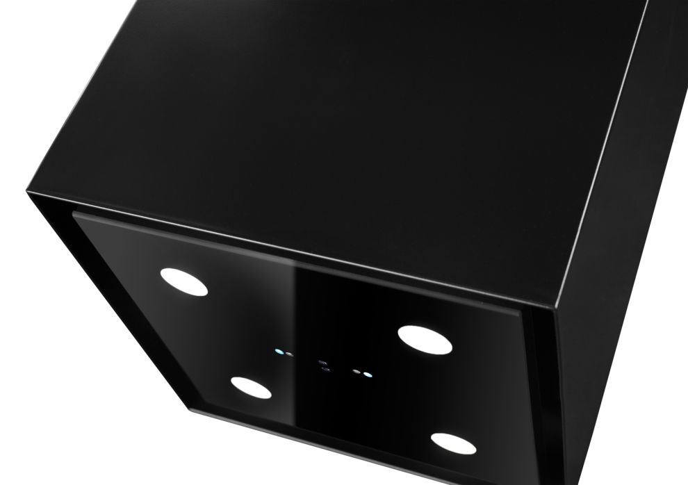 Erdvinis gartraukis Quadro Pro Black Matt Gesture Control - Juoda matinė - zdjęcie produktu 3