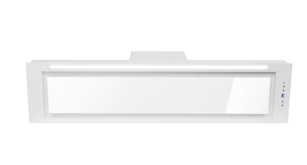 Įmontuojamas gartraukis Micra White Matt 120 cm - Balta matinė - zdjęcie produktu 6