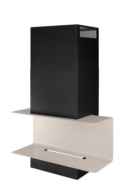 Sieninis gartraukis C-Shelf Black-Kashmir - Juoda - zdjęcie produktu 4