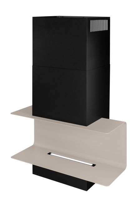 Sieninis gartraukis C-Shelf Black-Kashmir - Juoda - zdjęcie produktu 5