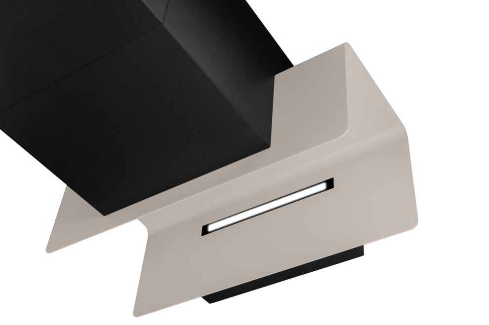 Sieninis gartraukis C-Shelf Black-Kashmir - Juoda - zdjęcie produktu 6