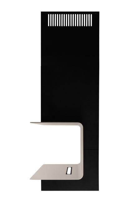 Sieninis gartraukis C-Shelf Black-Kashmir - Juoda - zdjęcie produktu 7