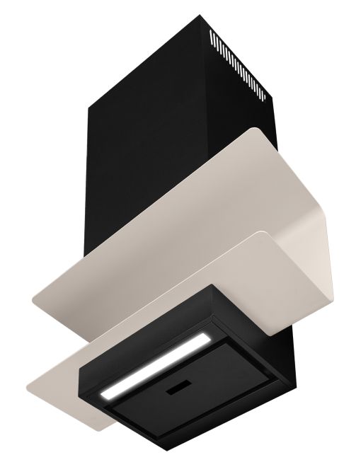 Sieninis gartraukis C-Shelf Black-Kashmir - Juoda - zdjęcie produktu 10