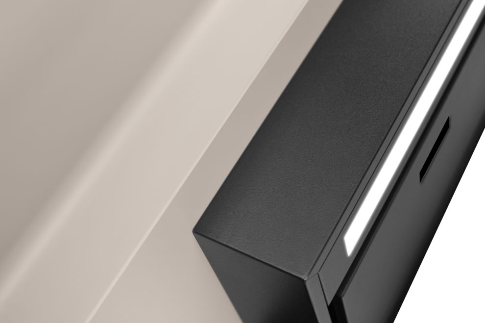 Sieninis gartraukis C-Shelf Black-Kashmir - Juoda - zdjęcie produktu 13