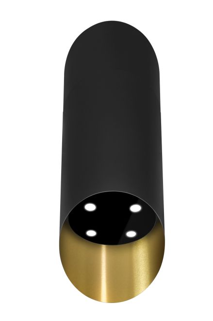 Erdvinis gartraukis Hiro Color Black-Gold - Black Matt/Gold - zdjęcie produktu 5