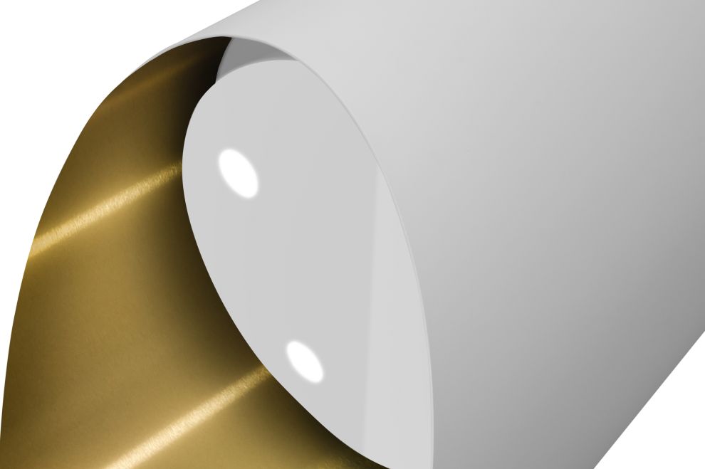 Erdvinis gartraukis Hiro Color White-Gold - White Matt/Gold - zdjęcie produktu 7