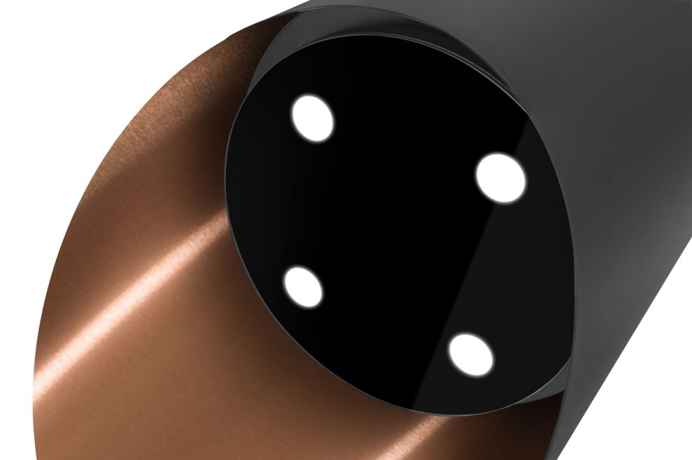 Sieninis gartraukis Hiro OR Color Black-Copper - Black Matt/Copper - zdjęcie produktu 7