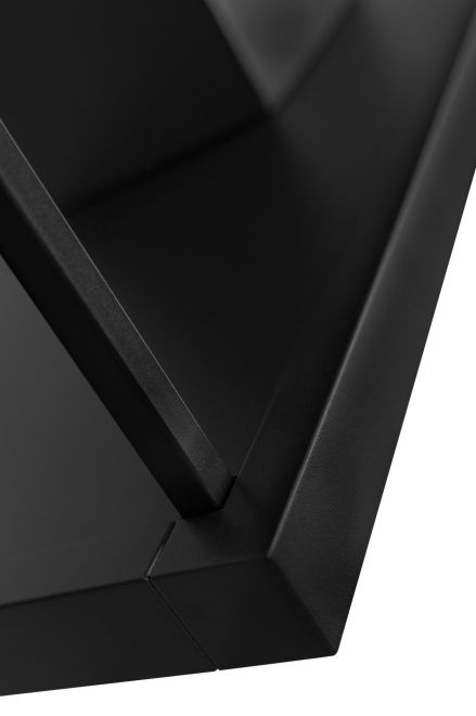 Sieninis gartraukis Metropolis OR Black Matt - Juoda matinė - zdjęcie produktu 12
