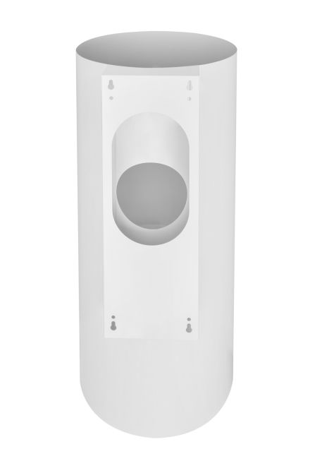 Sieninis gartraukis Cylindro OR Eco White Matt - Balta matinė - zdjęcie produktu 9