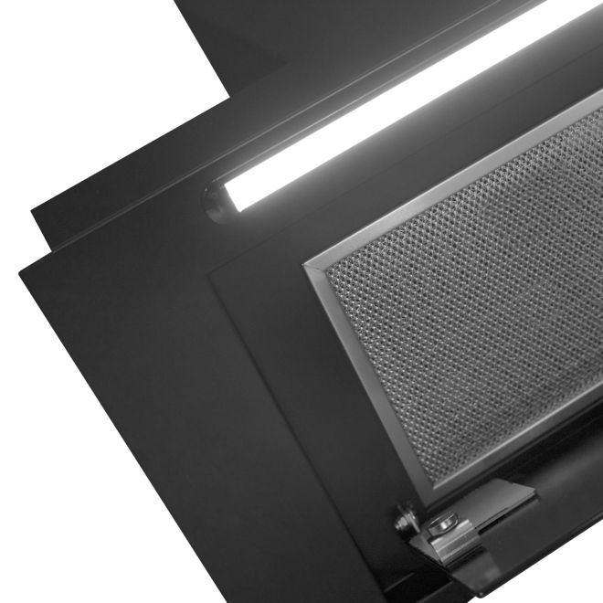 Įmontuojamas gartraukis Micra Black Matt Gesture Control - Juoda matinė - zdjęcie produktu 10