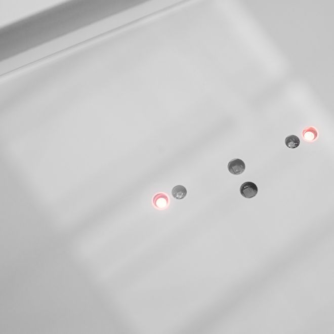 Įmontuojamas gartraukis Micra White Matt Gesture Control - Balta matinė - zdjęcie produktu 12