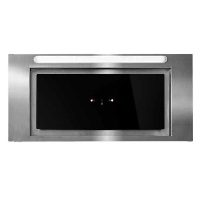 Įmontuojamas gartraukis Micra Black Gesture Control - Inox/juoda - zdjęcie produktu 4