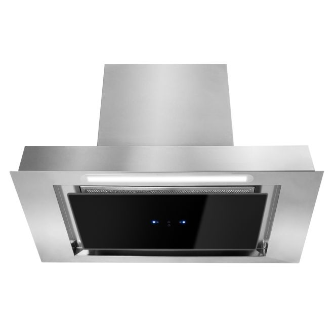 Įmontuojamas gartraukis Micra Black Gesture Control - Inox/juoda - zdjęcie produktu 3