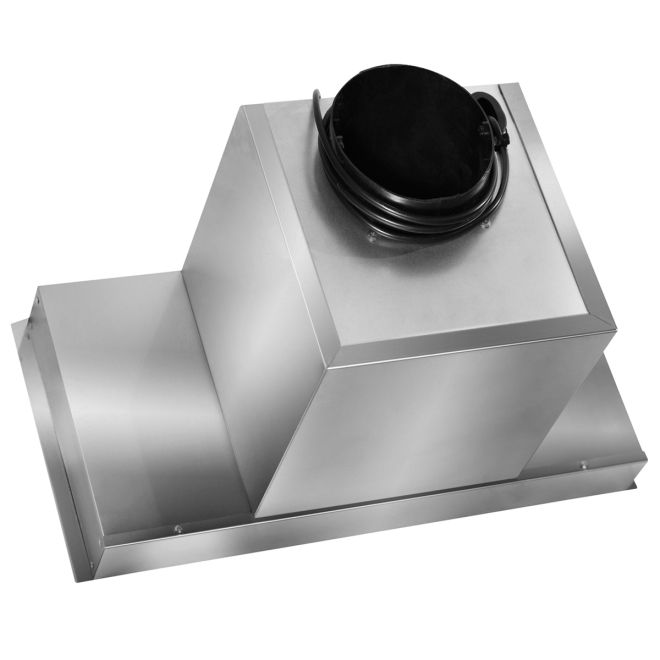Įmontuojamas gartraukis Micra Black Gesture Control - Inox/juoda - zdjęcie produktu 7