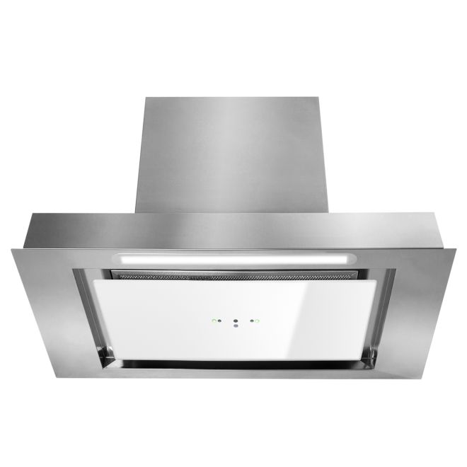 Įmontuojamas gartraukis Micra White Gesture Control - Inox/Balta - zdjęcie produktu 3