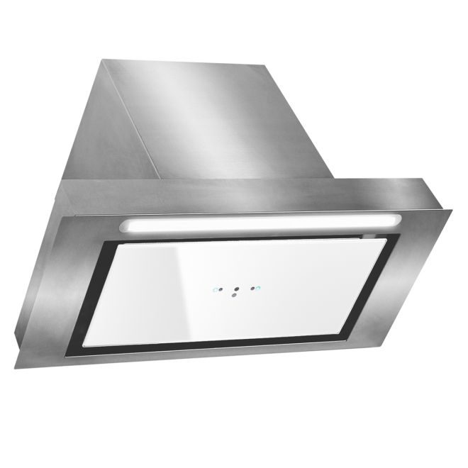 Įmontuojamas gartraukis Micra White Gesture Control - Inox/Balta - zdjęcie produktu 6