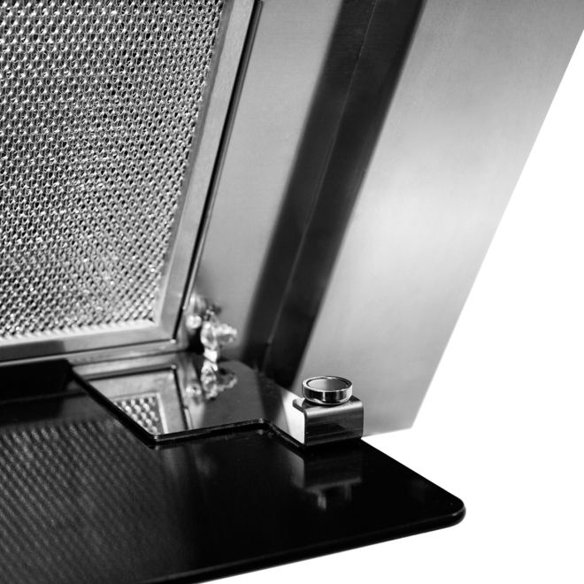 Įmontuojamas gartraukis Micra White Gesture Control - Inox/Balta - zdjęcie produktu 9