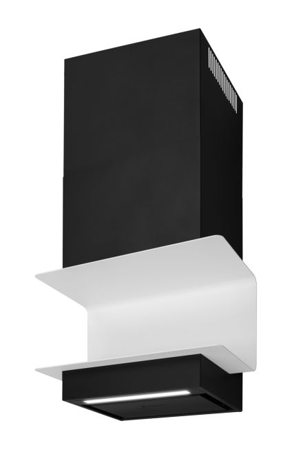 Sieninis gartraukis C-Shelf Black-White - Juoda matinė - zdjęcie produktu 3