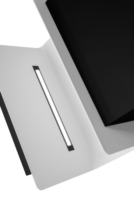 Sieninis gartraukis C-Shelf Black-White - Juoda matinė - zdjęcie produktu 11