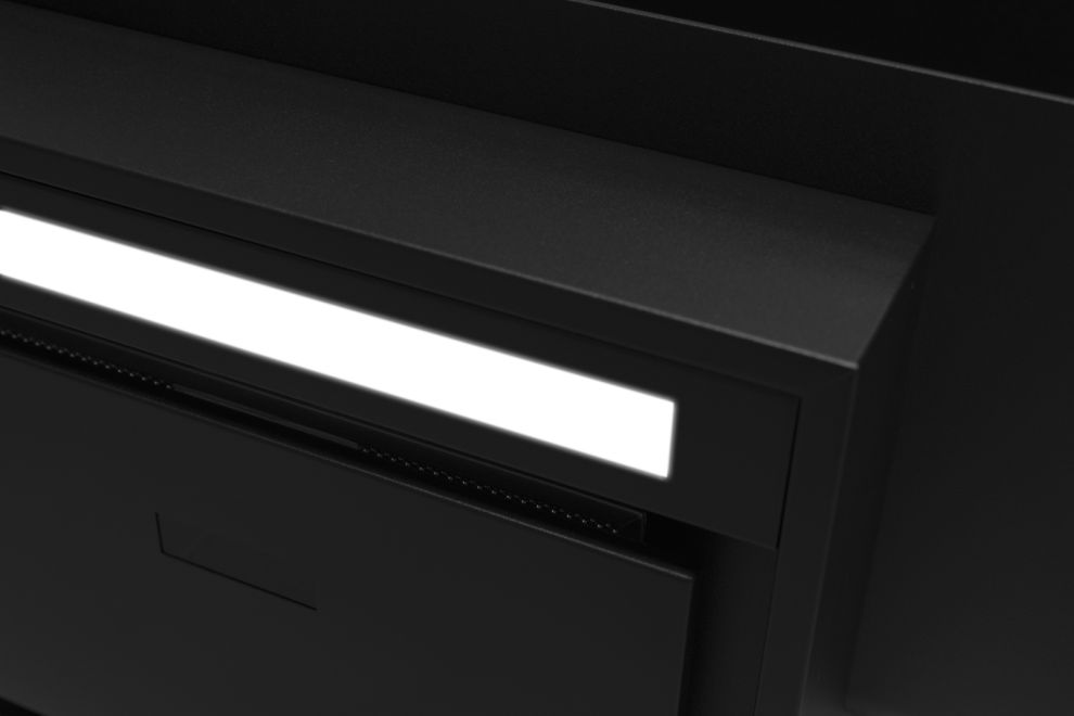 Sieninis gartraukis C-Shelf Black-Black - Juoda matinė - zdjęcie produktu 12