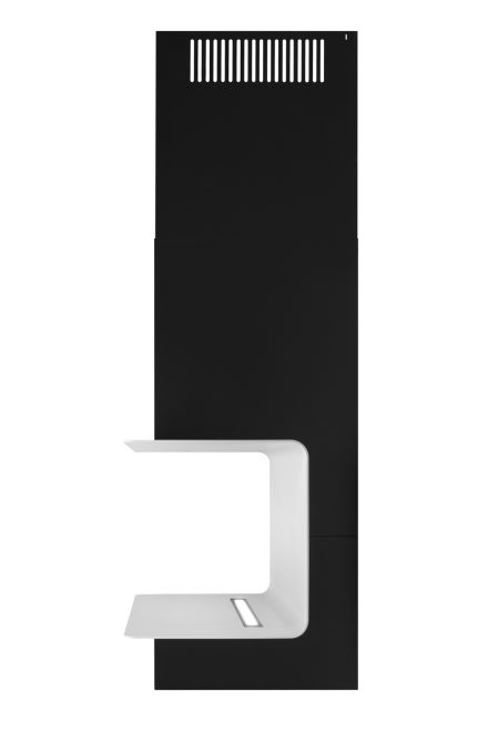 Sieninis gartraukis C-Shelf Black-White - Juoda matinė - zdjęcie produktu 14