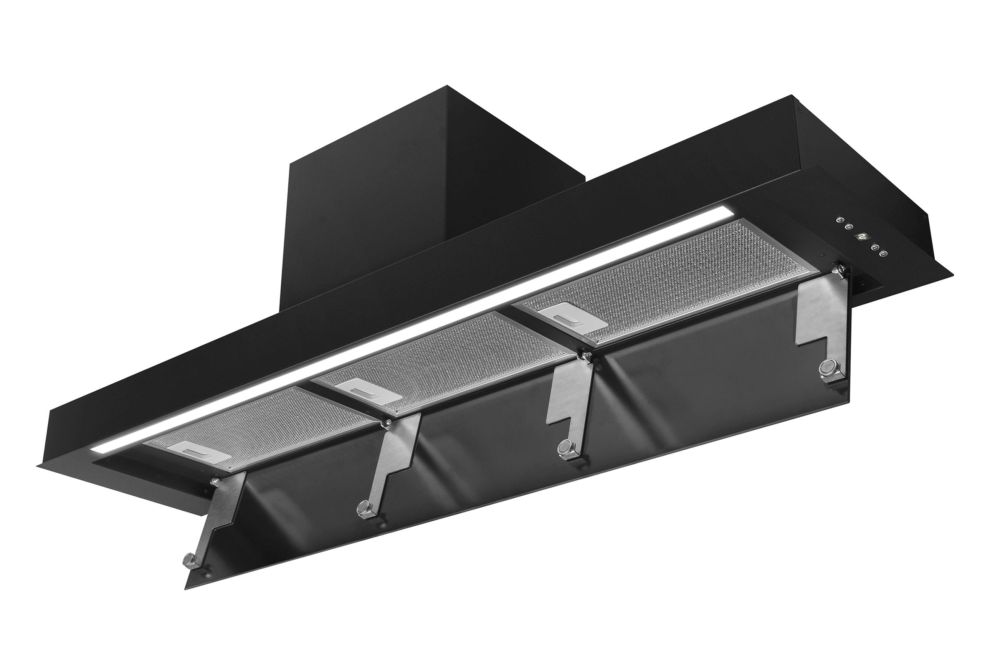 Įmontuojamas gartraukis Micra Black Matt - Juoda matinė - zdjęcie produktu 21