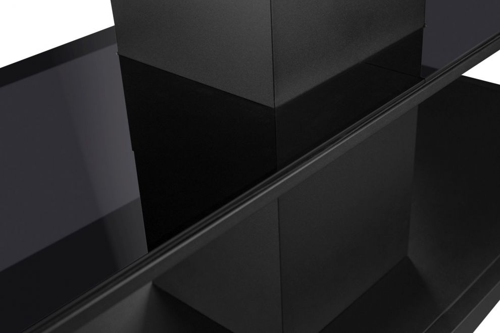 Erdvinis gartraukis Centropolis Premium Glass Black Matt - Juoda matinė - zdjęcie produktu 8