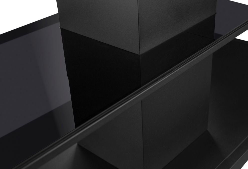 Erdvinis gartraukis Metropolis Premium Glass Black Matt - Juoda matinė - zdjęcie produktu 5