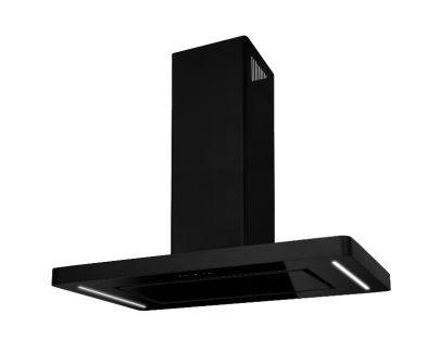 Erdvinis gartraukis Decor Island Black - Juoda matinė - 60 cm / 90 cm