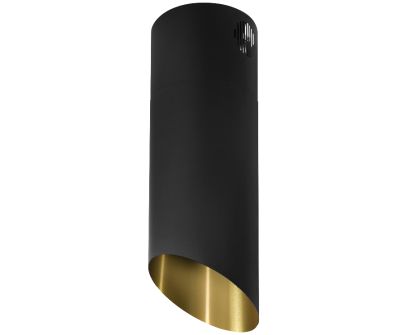 Erdvinis gartraukis Hiro Color Black-Gold - Black Matt/Gold - 40 cm
