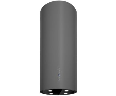 Erdvinis gartraukis Tubo Antracyte - Antracito - 40 cm