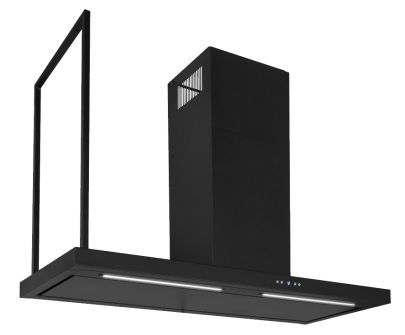 Sieninis gartraukis Metropolis OR Black Matt - Juoda matinė - 120 cm / 150 cm