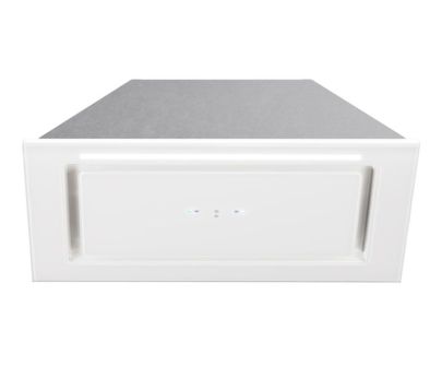 Įmontuojamas gartraukis Lando Glass White Gesture Control - Balta - 56,4 cm / 86,4 cm