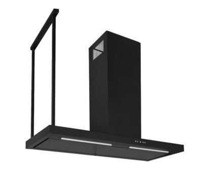 Sieninis gartraukis Metropolis OR Black Matt - Juoda matinė - 120 cm / 150 cm