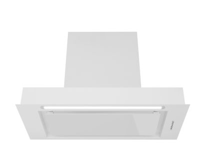 Įmontuojamas gartraukis Micra Plus White Matt - Balta matinė - 59,5 cm / 89,5 cm