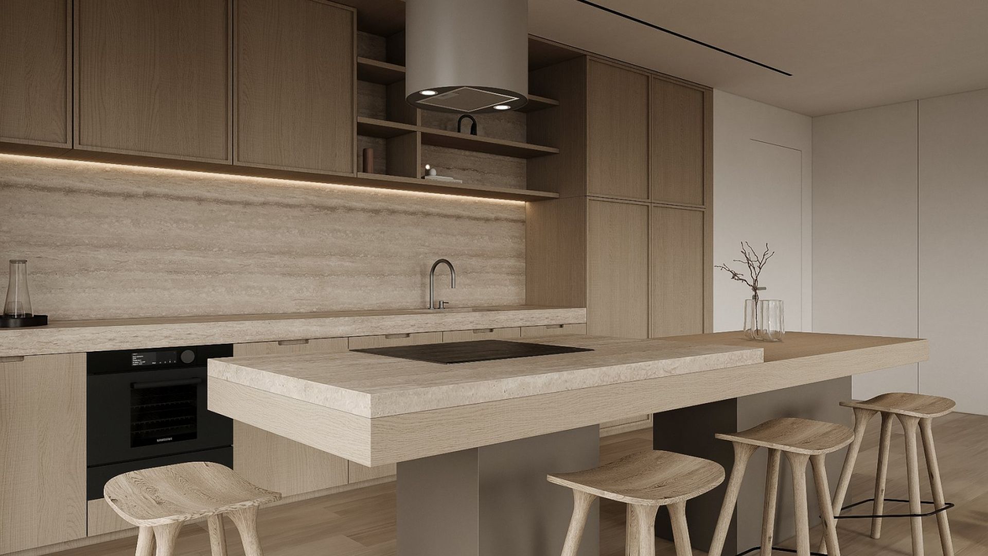Erdvinis gartraukis Cylindro Taupe - Taupe - Wizualizacja 6