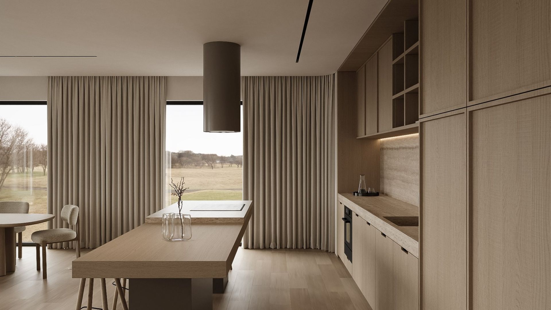 Erdvinis gartraukis Cylindro Taupe - Taupe - Wizualizacja 7
