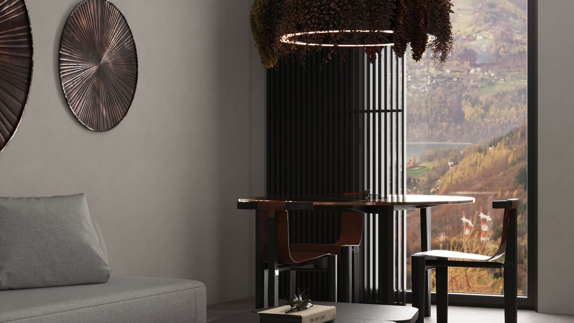 Erdvinis gartraukis Alvar Black Matt - Juoda matinė - Wizualizacja 6