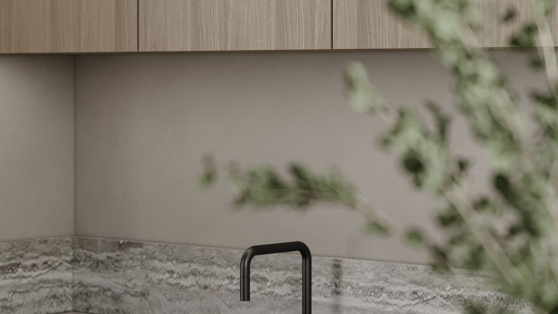 Erdvinis gartraukis Alvar Glass Black Matt - Juoda matinė - Wizualizacja 6