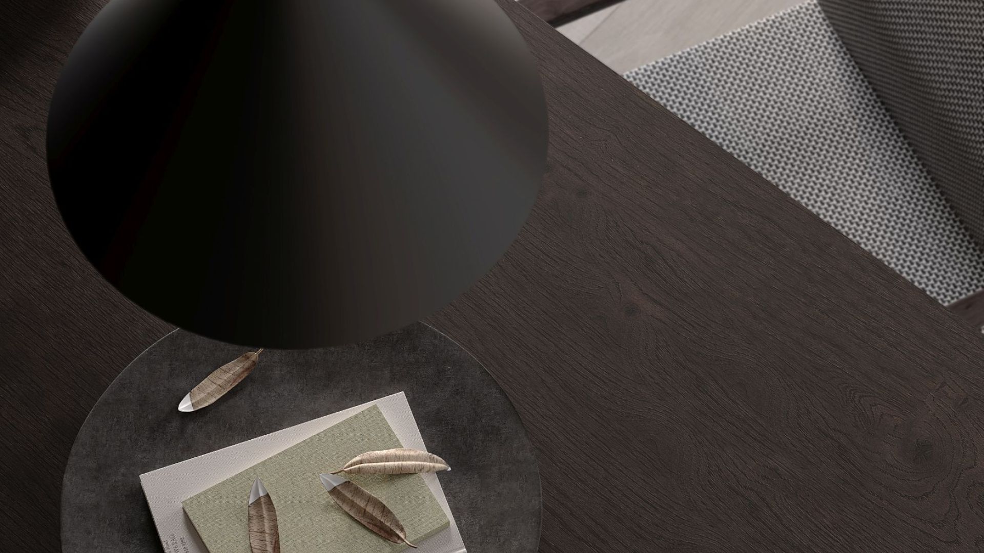 Erdvinis gartraukis Arne Wood Black Matt - Juoda matinė - Wizualizacja 7