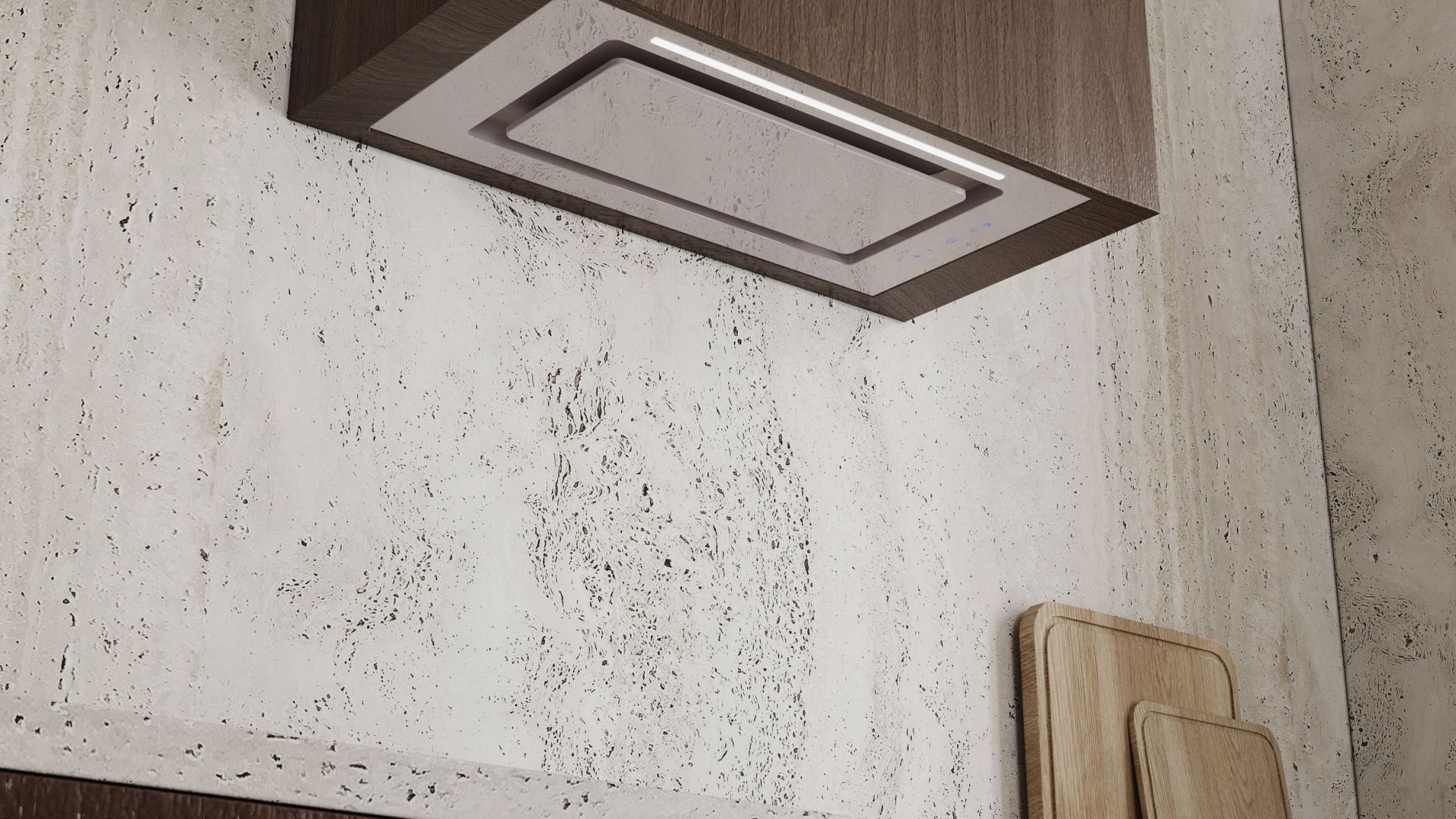 Įmontuojamas gartraukis Lando Glass Kashmir - Kašmyro - Wizualizacja 4