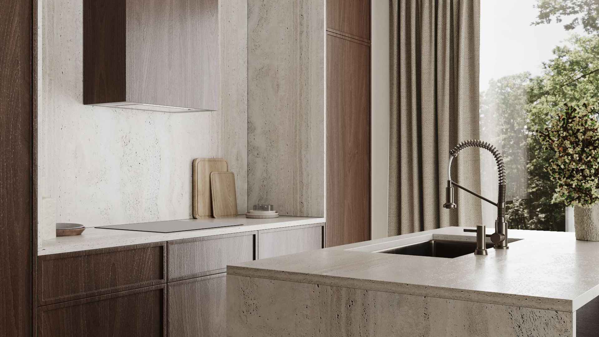 Įmontuojamas gartraukis Lando Glass Kashmir - Kašmyro - Wizualizacja 9