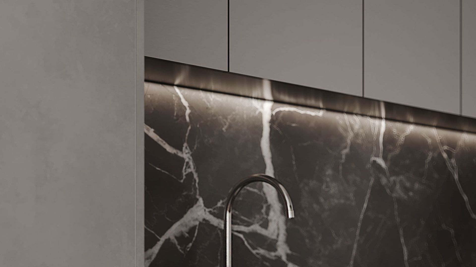 Erdvinis gartraukis Metropolis Black Matt - Juoda matinė - Wizualizacja 7