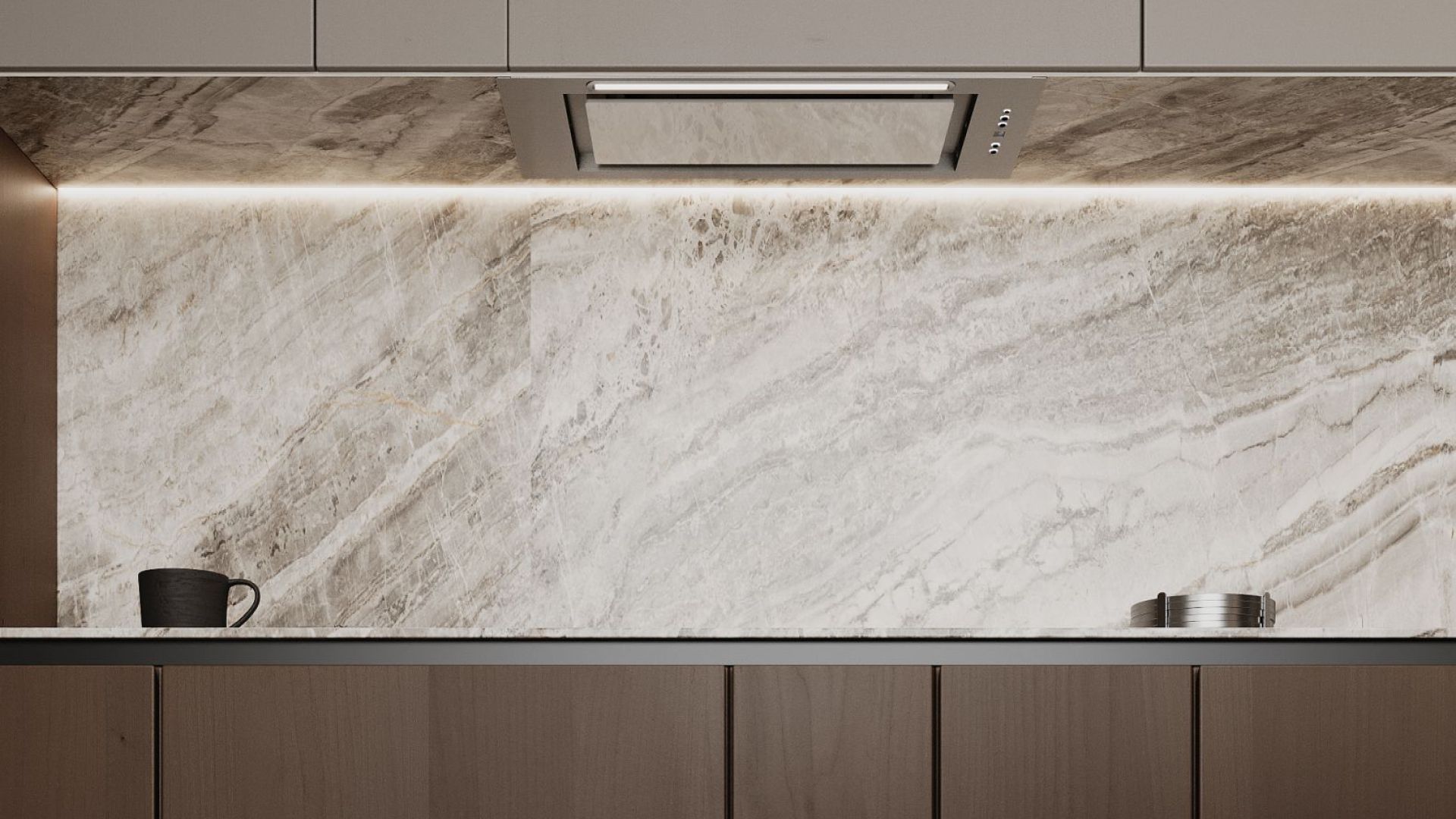 Įmontuojamas gartraukis Micra White - Balta - Wizualizacja 4