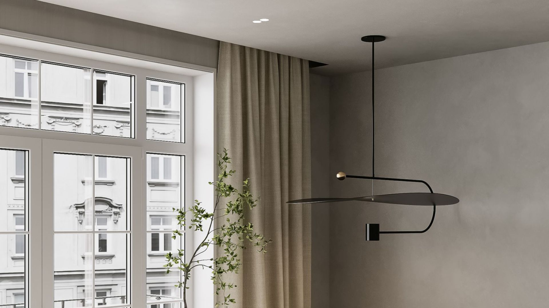 Lubinis gartraukis Planet Super Slim White - Balta - Wizualizacja 5