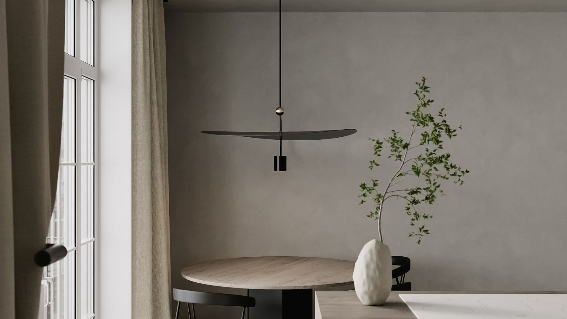 Lubinis gartraukis Planet Super Slim White - Balta - Wizualizacja 7