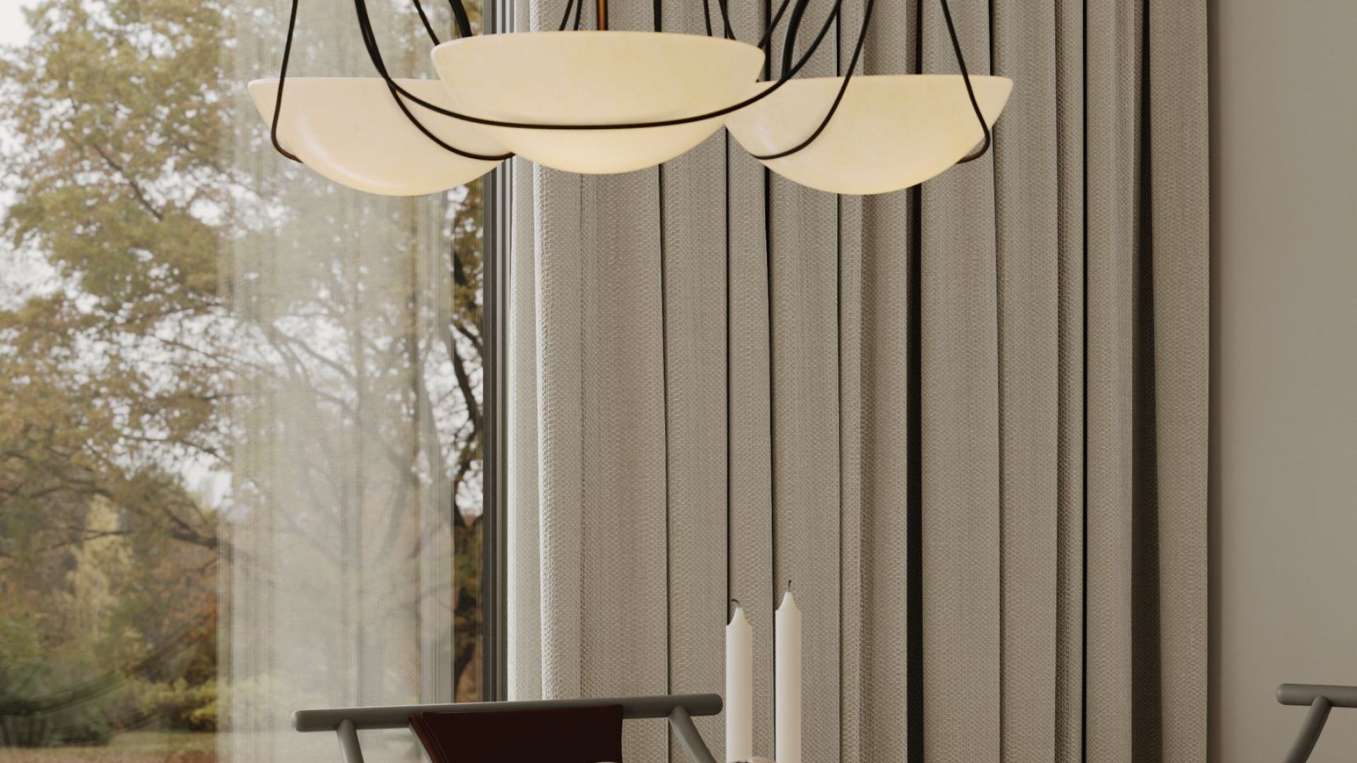 Erdvinis gartraukis Tubo Taupe - Taupe - Wizualizacja 8