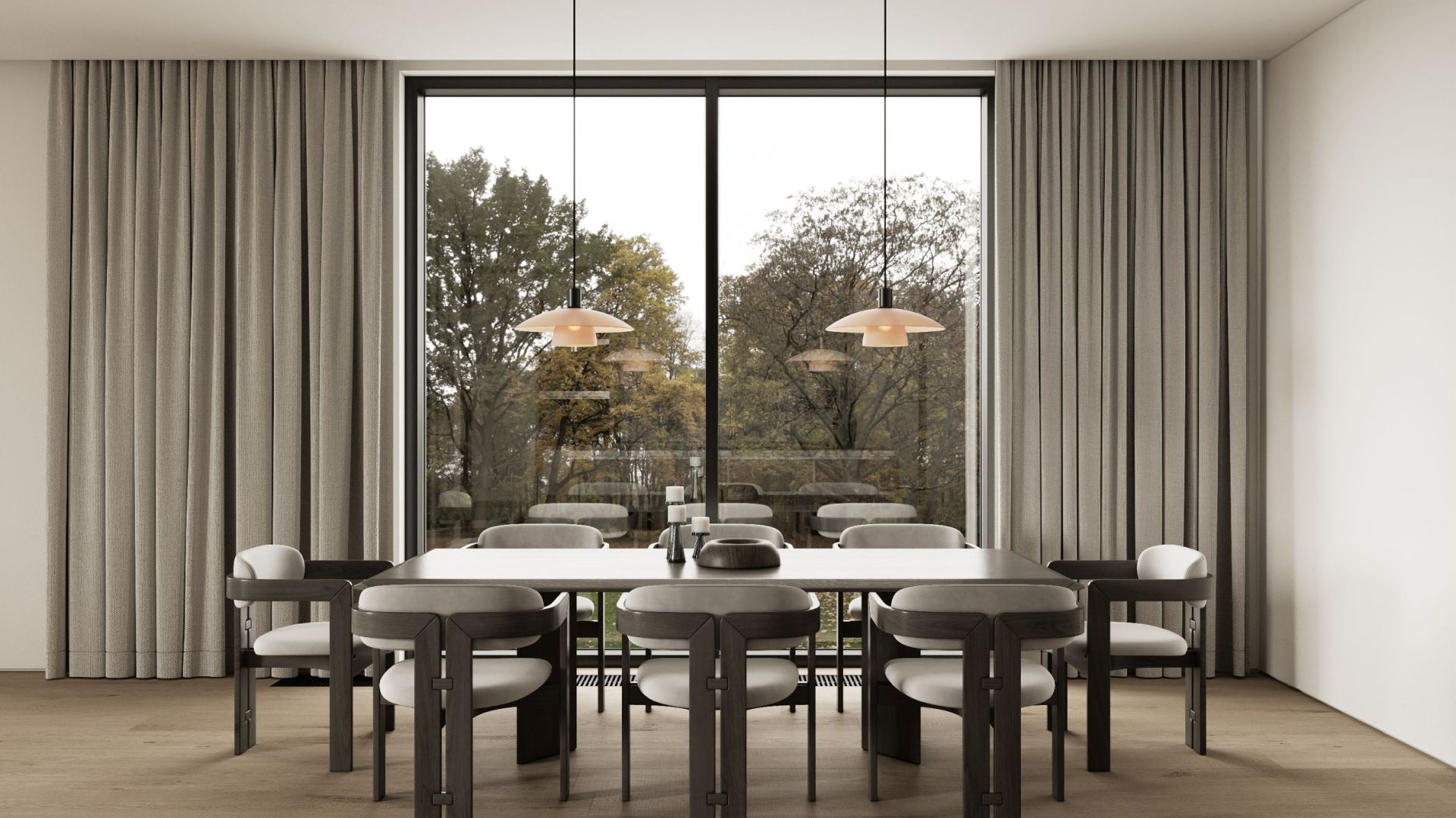 Erdvinis gartraukis Tubo Antracyte - Antracito - Wizualizacja 9